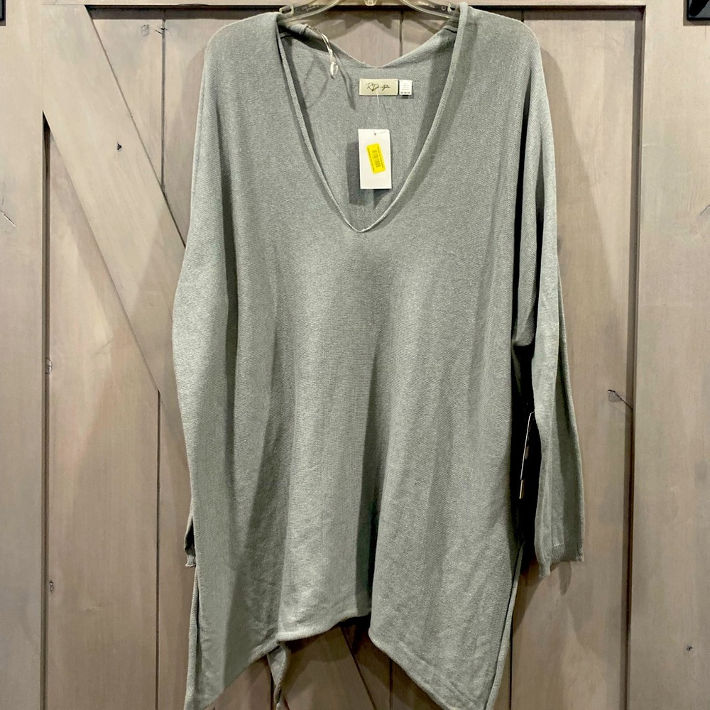 NWT light gray sweater